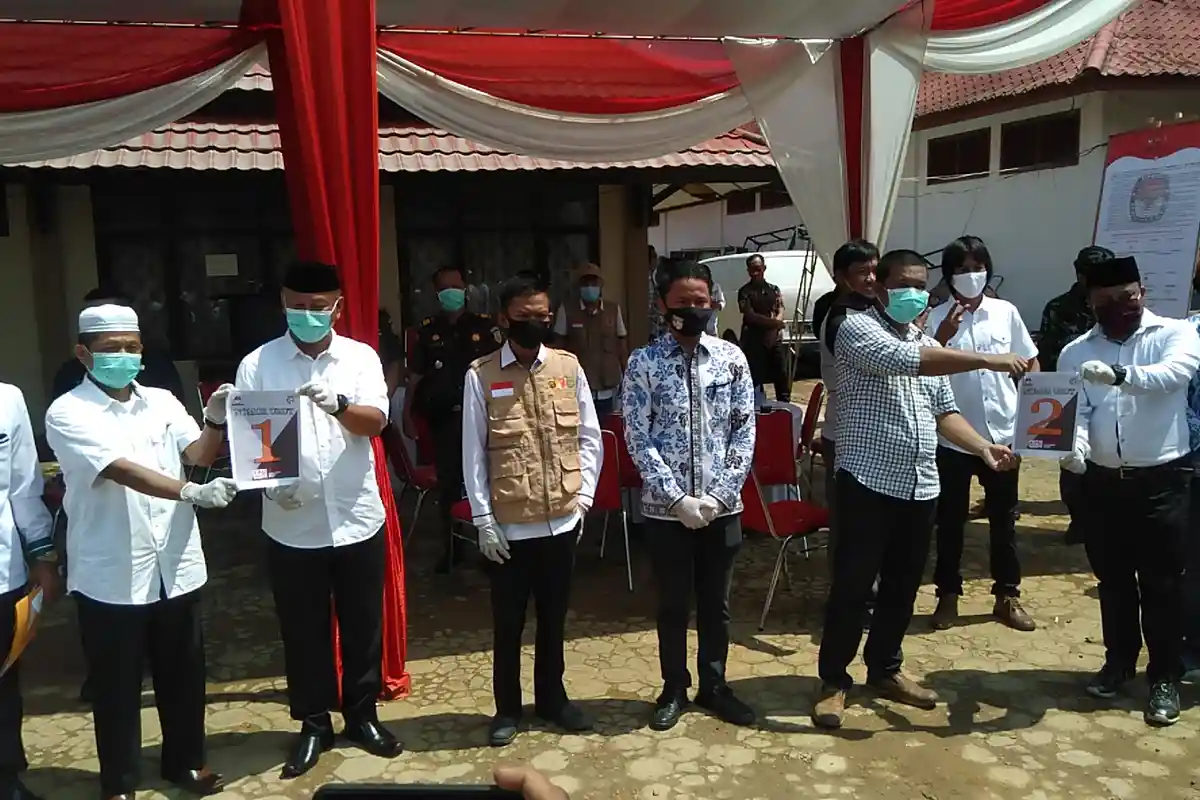 Daftar Nomor Urut Pasangan Cabup dan Cawabup Pilkada Tanjab Timur 2020