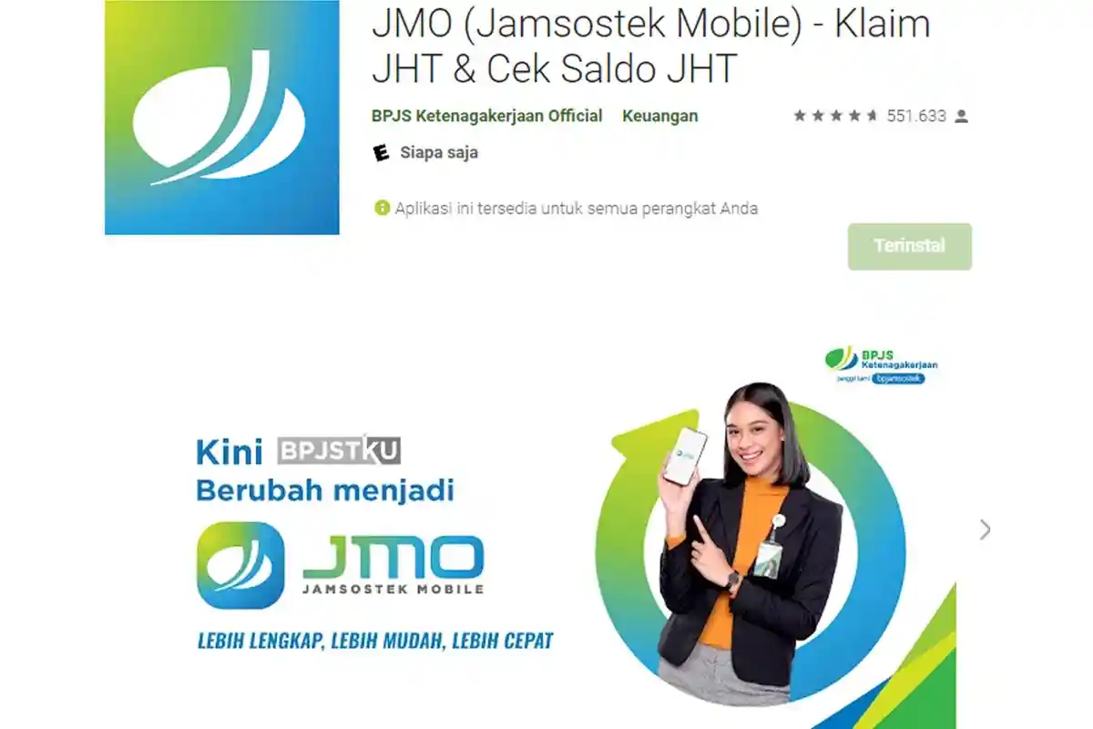 Cara Cairkan JHT Pakai Aplikasi Jamsostek Mobile, Tak Perlu ke Kantor BPJS Ketenagakerjaan