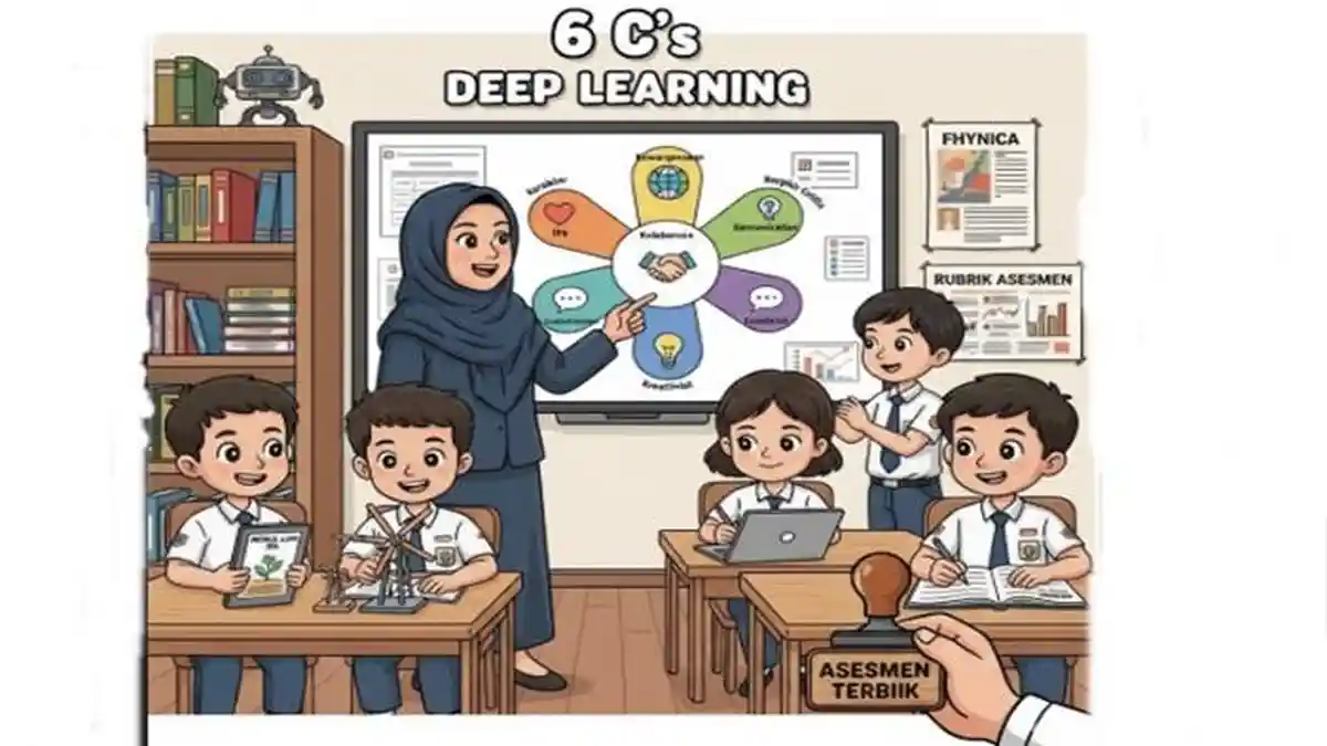 Deep Learning IPA: Panduan Membuat Proyek Kelas yang Otentik dan Bermakna, Implementasi 6 C's