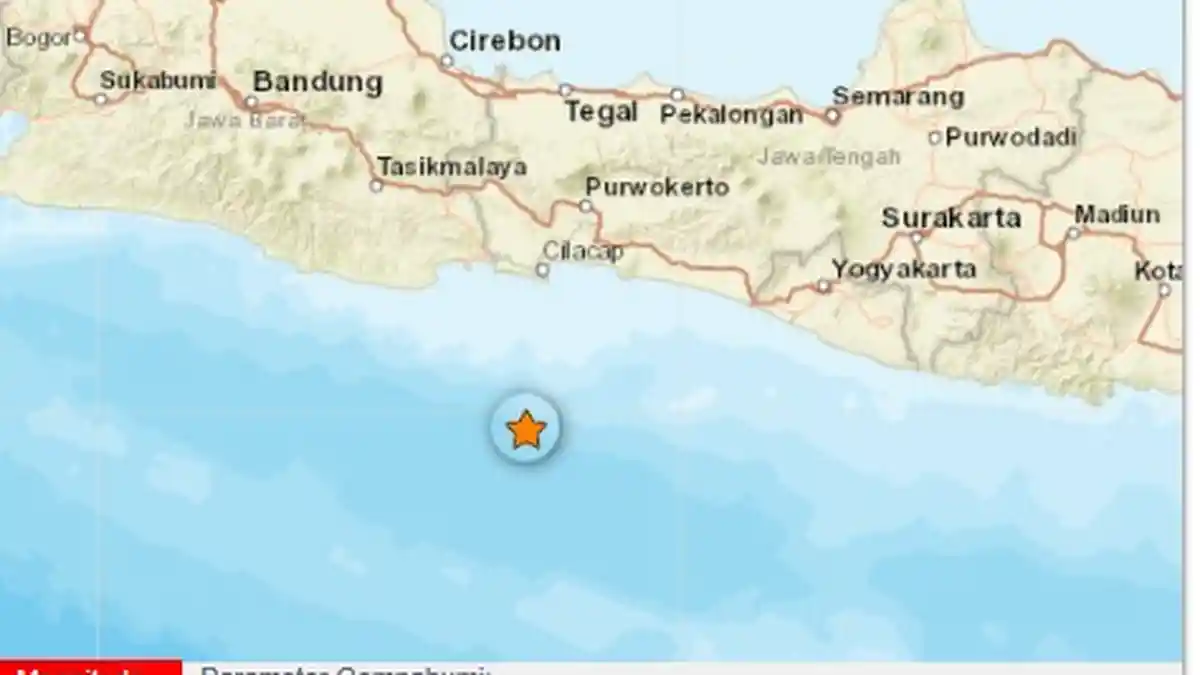 Cilacap Diguncang Gempa Bumi Dua Kali Dalam Semalam, Ini Kata BMKG Geofisika Banjarnegara