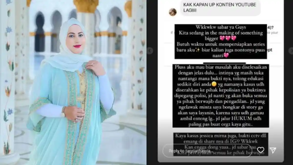 Laporkan Haters Atas Dugaan Pencemaran Nama Baik, Tasyi Athasyia Diminta Publik Perlihatkan Bukti