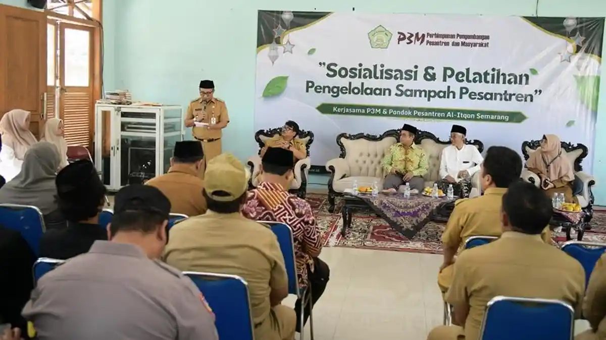 Pemkot Semarang Perluas Habit Pengelolaan Sampah ke Pondok Pesantren