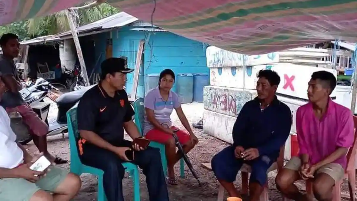 Diterjang Gelombang Saat Melaut, 2 Nelayan Asal Sangihe Terdampar di Wilayah Perairan Talaud