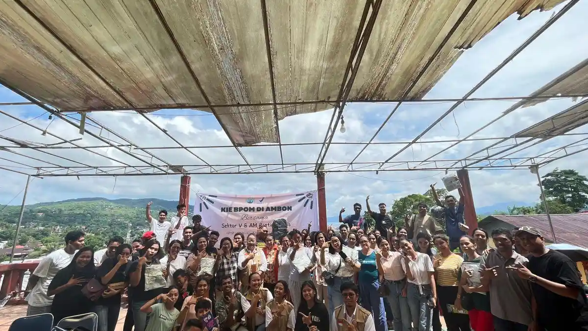BPOM Ambon Edukasi  Keamanan Pangan dan Kosmetik di Ranting Tigiris Karpan