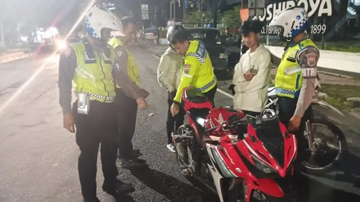 Cegah Balap Liar di Jember, Polisi Amankan 14 Motor