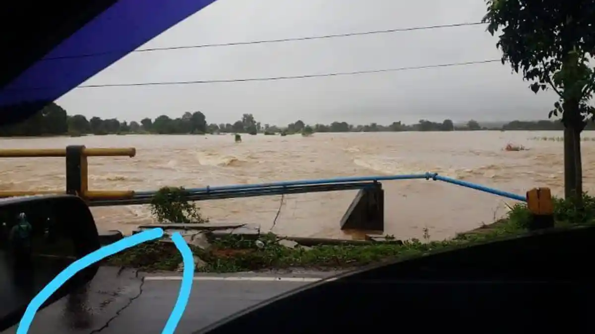 Jembatan Besi Pabahanan Pelaihari Retak, Armada Berat Dilarang Melintas
