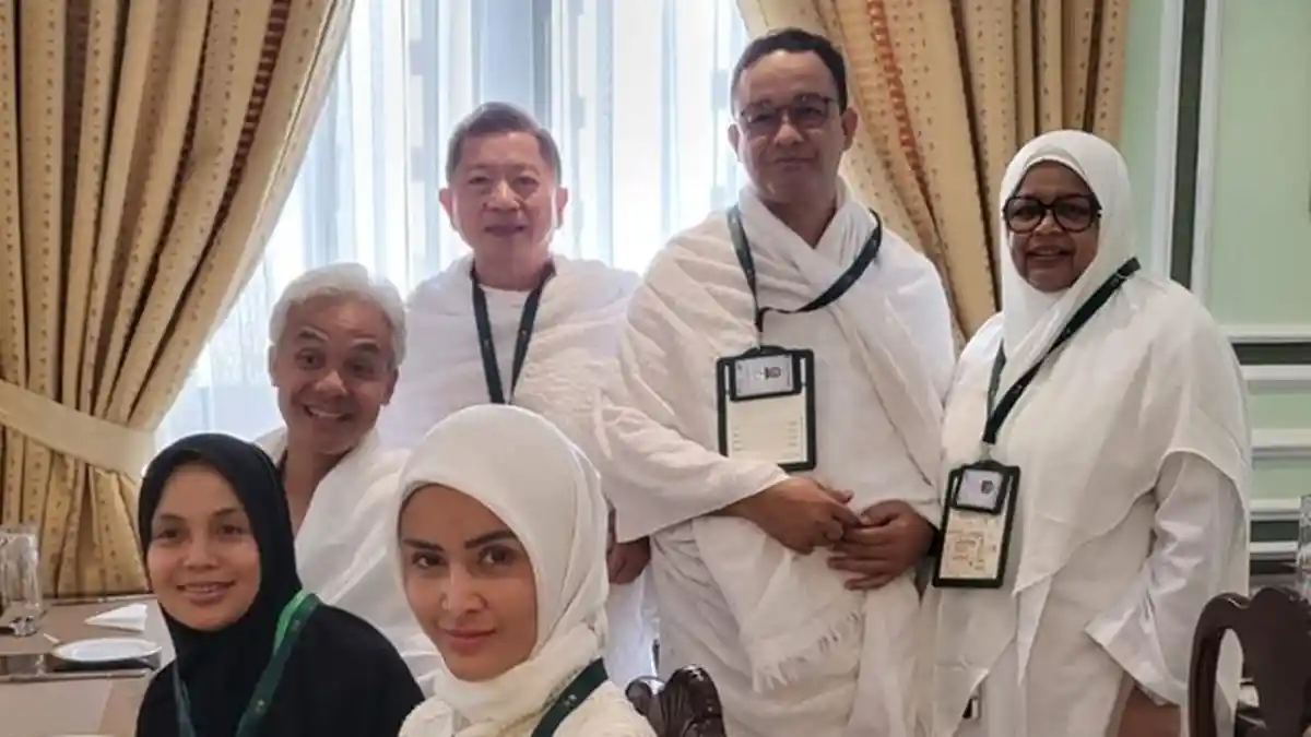 Ganjar Pranowo dan Anies Baswedan Bertemu di Mekkah, PPP: Silakan Berkompetisi Tapi Jangan Overdosis