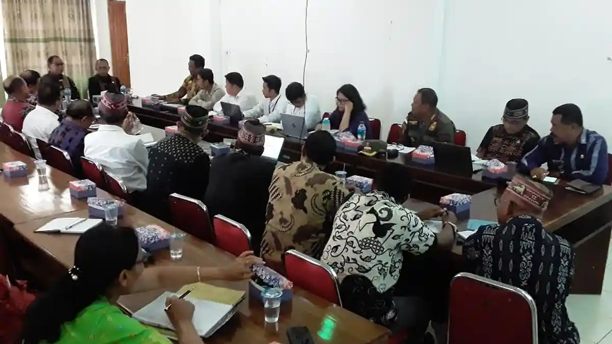 Wakil Gubernur NTT Ikut Rapat di Kantor Bupati Mabar, Bupati dan Wakil Tidak Hadir