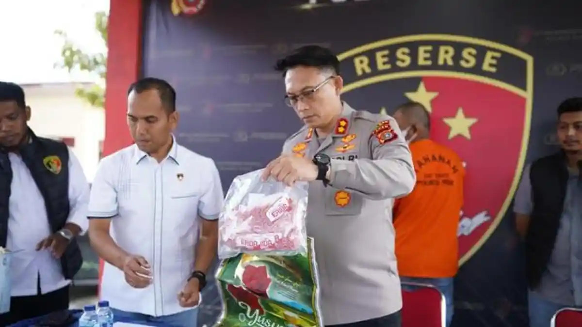 Polres Pidie Tangkap Pria Pengoplos Beras, Berlangsung Sejak 2023