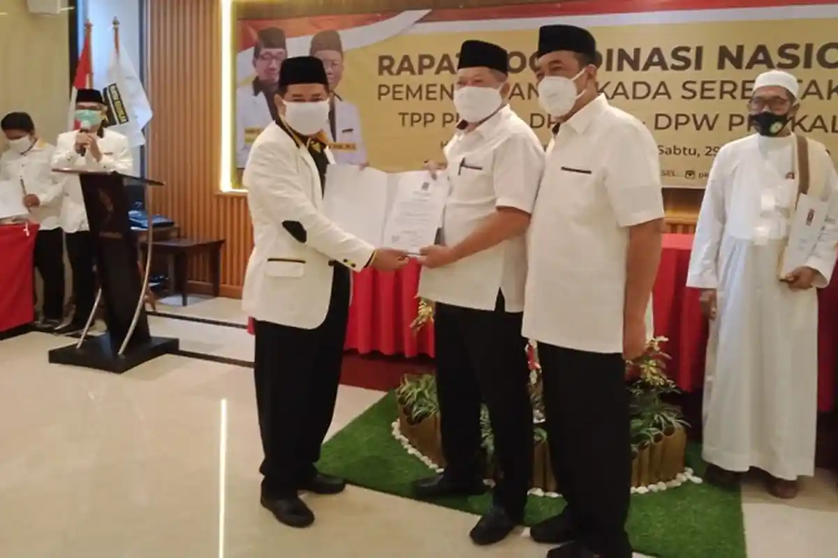 Kantongi Rekomendasi PKS, Duet Iskandar-Iwansyah Optimis Golkar dan PKB Menyusul