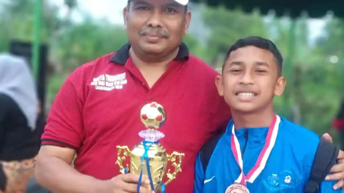 Ikram Andriki, Bintang Sepak Bola Aceh Perkuat Indonesia di Final Dunia Danone Nation Cup di Spanyol