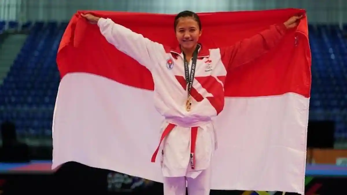 Sosok Srunita Sari Sukatendel, Karateka Cantik asal Sumut yang Torehkan Banyak Prestasi