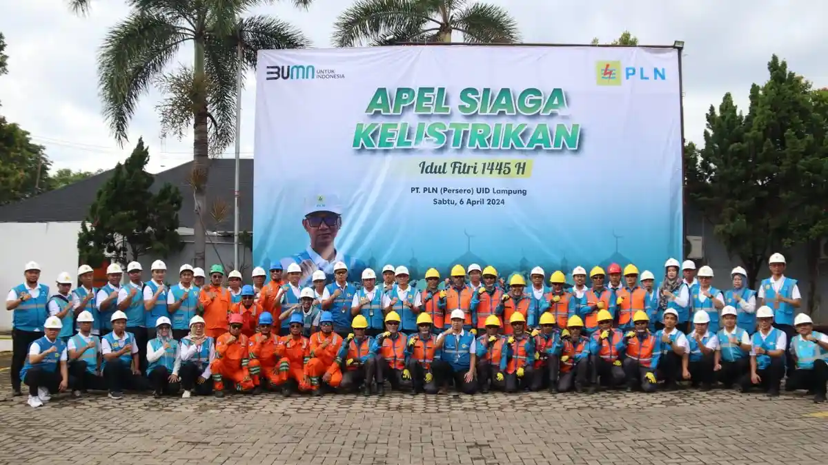 PLN UID Lampung Siap Amankan Pasokan Listrik Lebaran 2024 - PLN-siaga12345.jpg