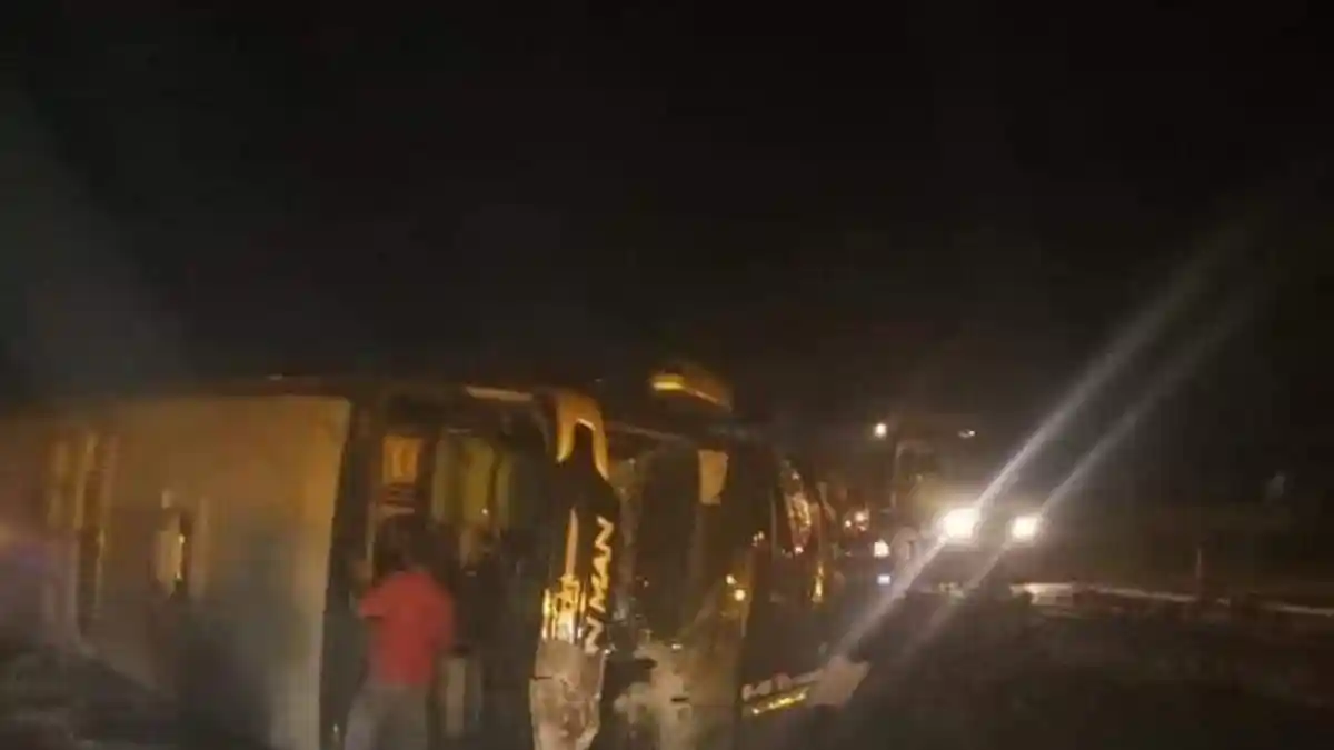 Bus Rombongan Study Tour SMPN 1 Subah Batang Alami Kecelakaan di Tol Cipali, Empat Orang Tewas