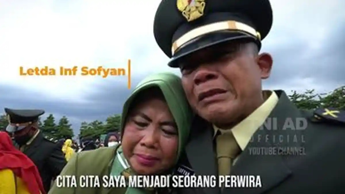Cerita Haru Letda Sofyan Dilantik Jenderal Andika, Dari Pangkat Prada Bercita-cita Jadi Perwira