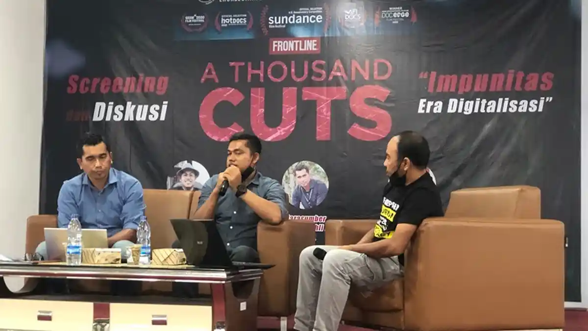 AJI Gelar Nobar A Thousand Cuts, Ini Kata Ahli Pers & Advokat Muda soal Film Pembungkaman Media Itu