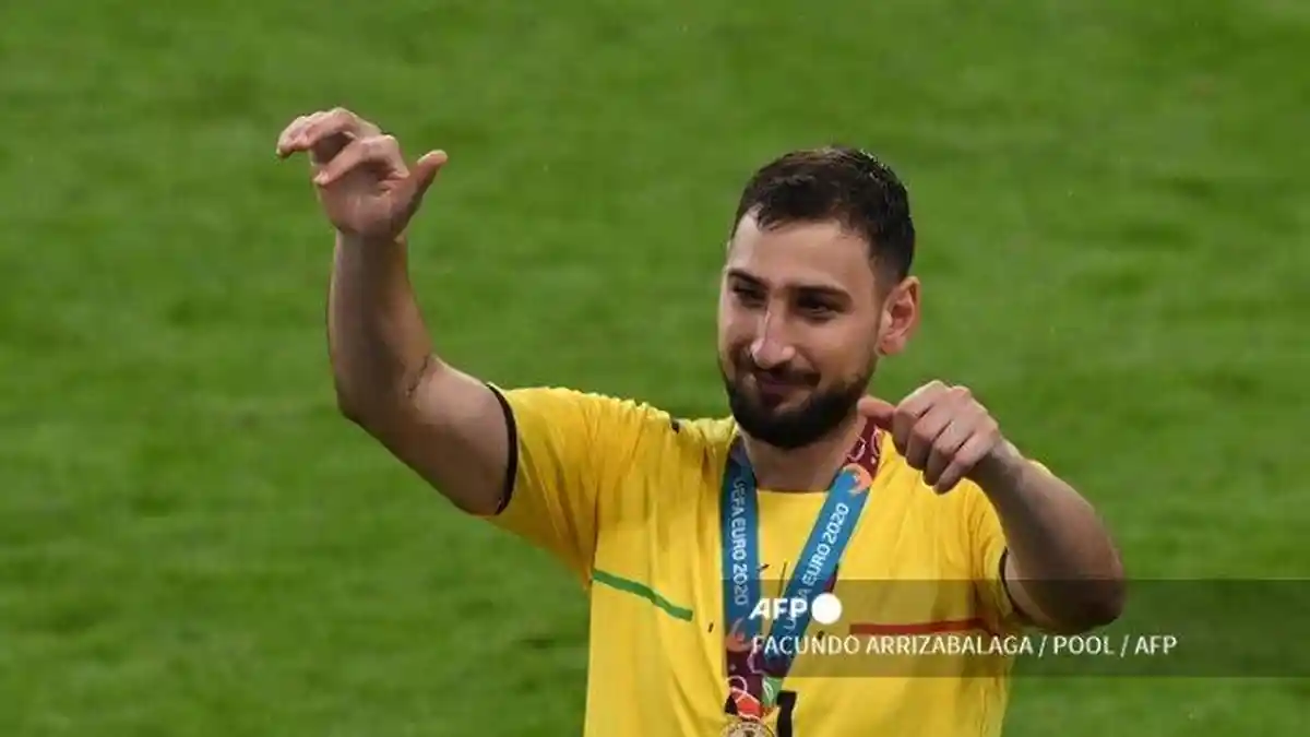 Donnarumma Bak Kemasukan Buffon, Italia Juara Euro 2020, Kiper Italia Tetap yang Terbaik