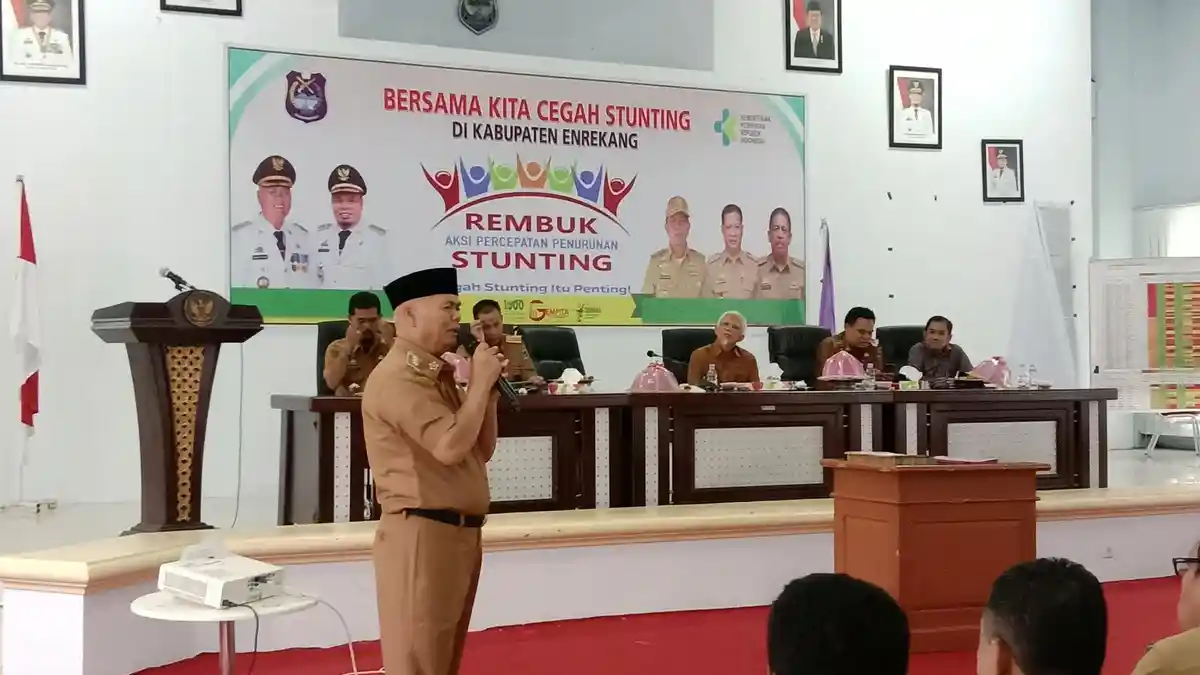 Tekan Angka Stunting, Ini Dilakukan Pemda Enrekang