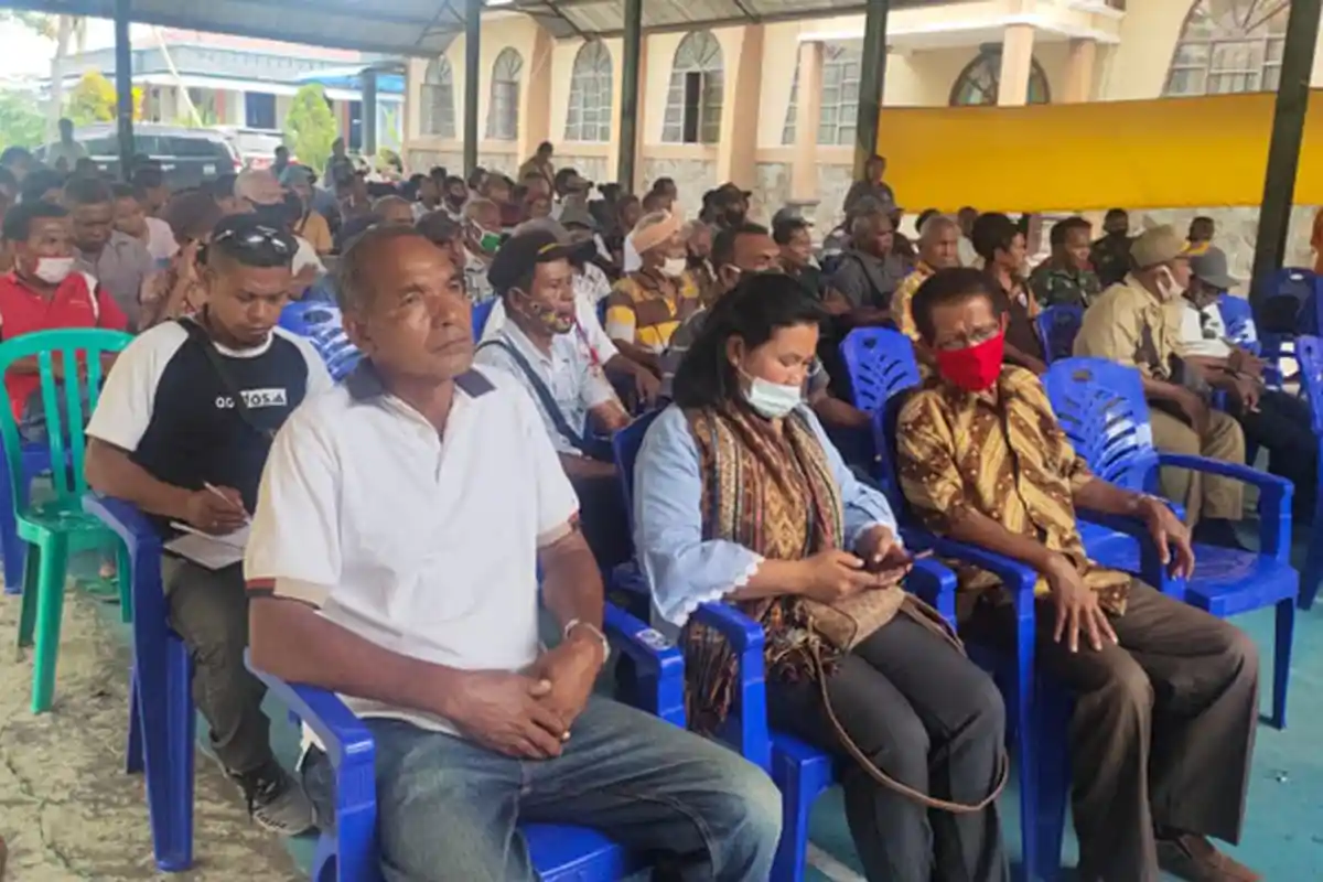 Di Nagekeo Stadion Wolosambi akan Dibangun, Wabup Marianus: Kita wajib Mendukung