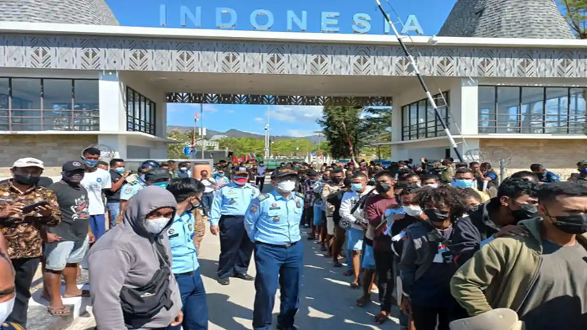 Imigrasi Atambua Kembali Deportasi 76 WNA asal Timor Leste