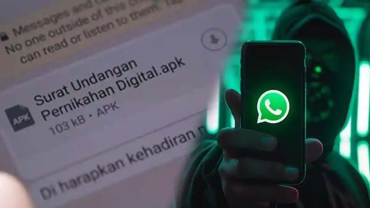 Setahun Kuras 88.500 Rekening, Waspada Penipuan File APK di WhatsApp, Ini Rahasia dan Ciri-cirinya