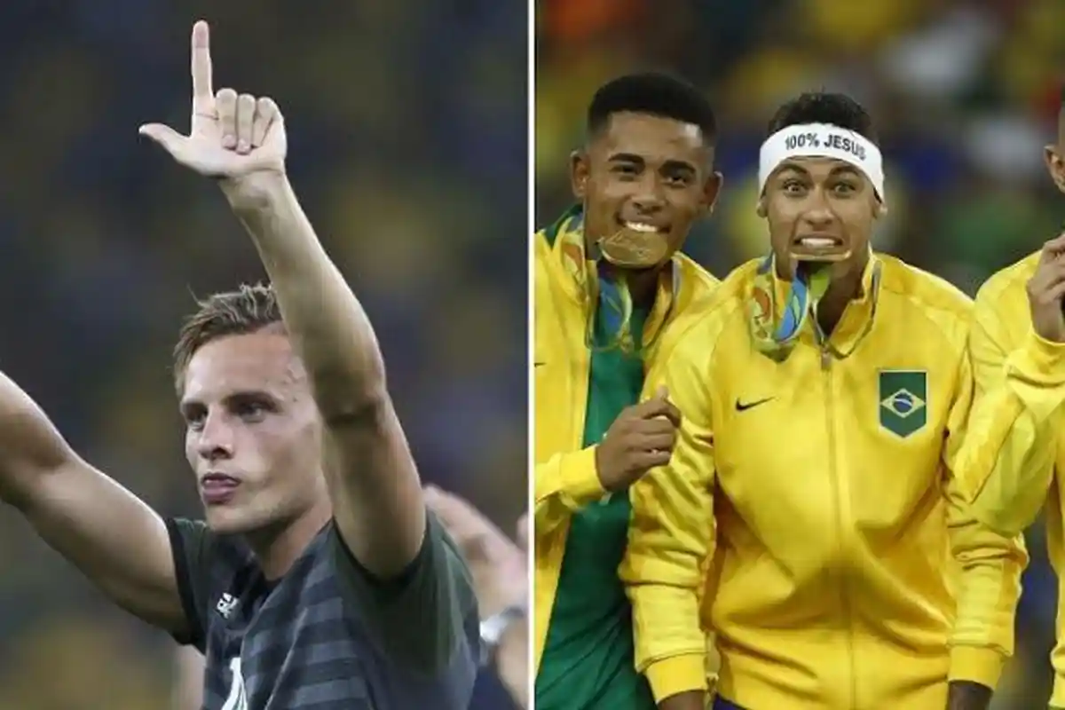 Bek Muda Jerman Ini Acungkan Tujuh Jari Tanda Menghina Fans Brasil