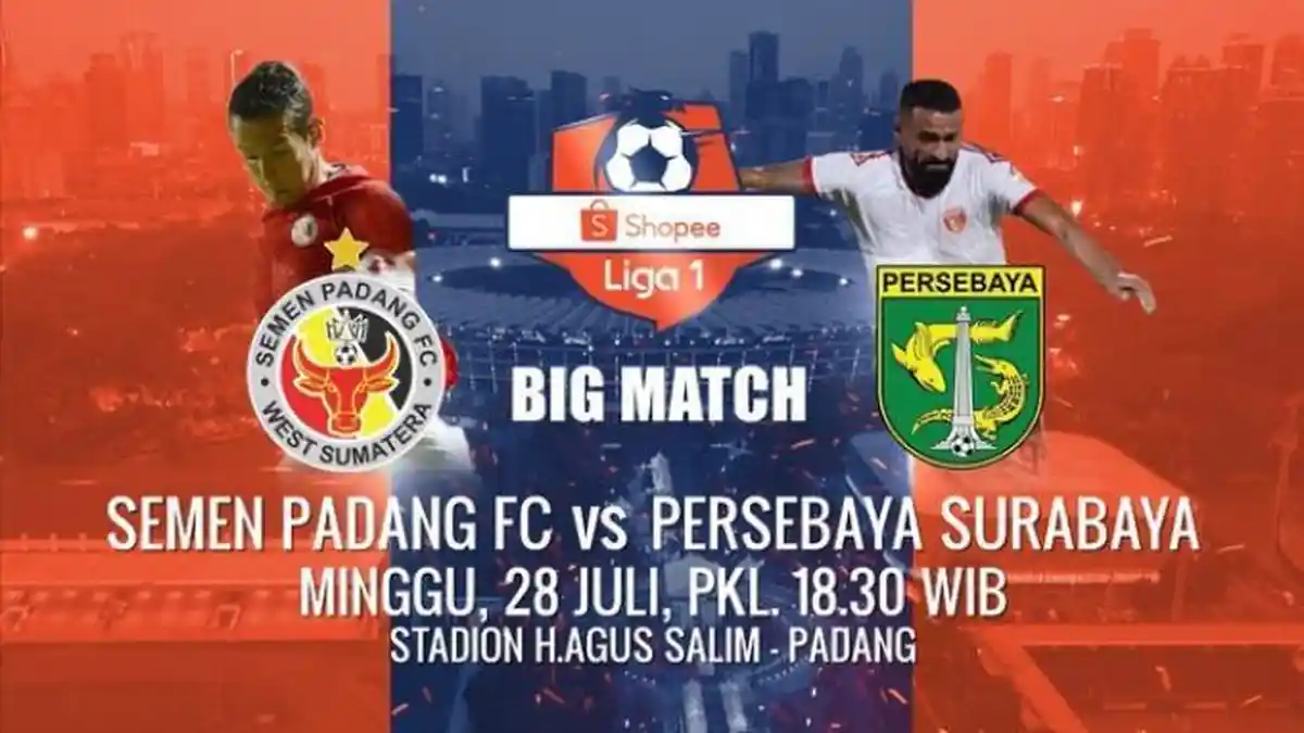 SEDANG BERLANGSUNG LINK LIVE STREAMING Indosiar Semen Padang vs Persebaya, Akses UseeTV via HP