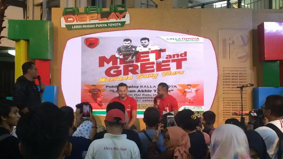 Zulham-Klok Pakai Yaris, Meet & Greet Bareng Pengunjung MaRI