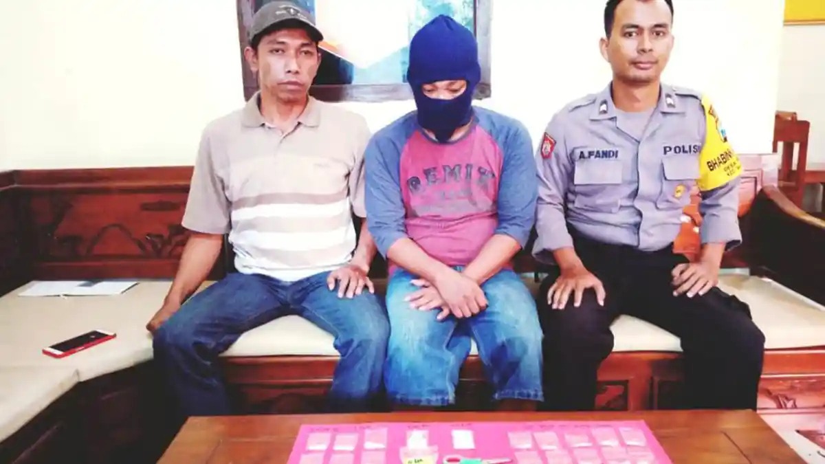 Nyambi Edarkan Sabu, Sopir Angkutan Umum Dicidup Polisi