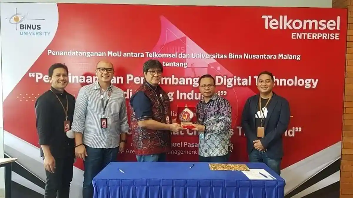 Telkomsel dan Binus Malang Kerja Sama untuk Kembangkan Produk Digital Service