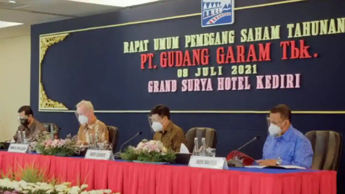 PT Gudang Garam Tbk Bagi Deviden Lebih Dari Rp 5 Triliun Setelah Sempat Tak Bagi Deviden Tahun Lalu