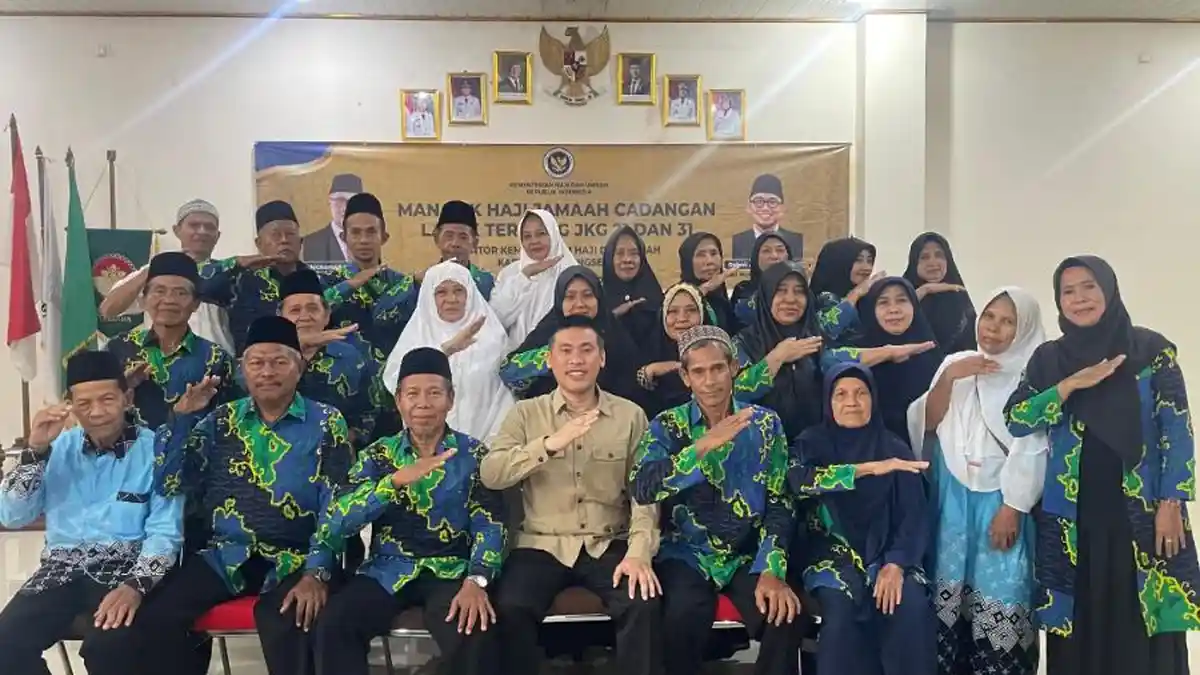 Calon Jemaah Haji Pringsewu 2026 Siap Berangkat, Termuda 15 Tahun dan Tertua 93 Tahun