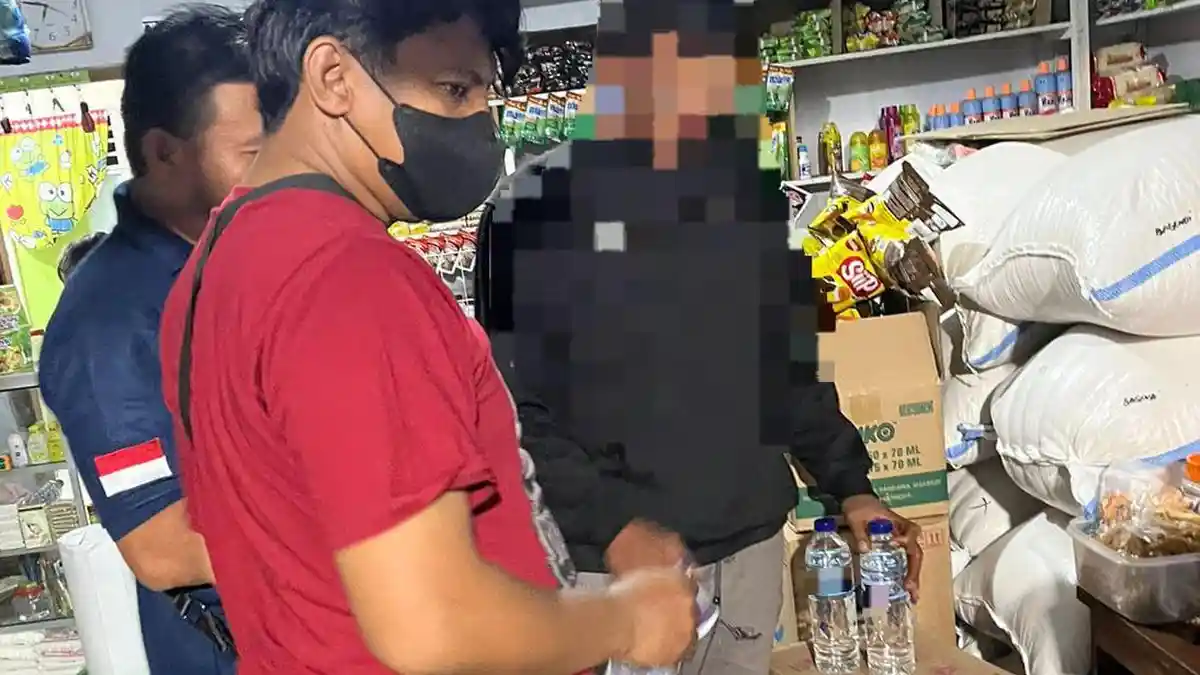 112 Botol Minuman Keras Jenis Cap Tikus Disita Polresta Gorontalo