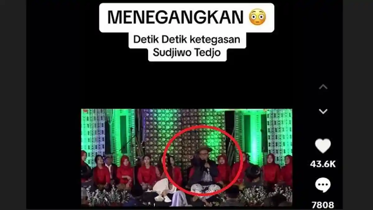 Viral di TikTok Video Sujiwo Tedjo Marah-marah Usir Penonton, Ada Apa?