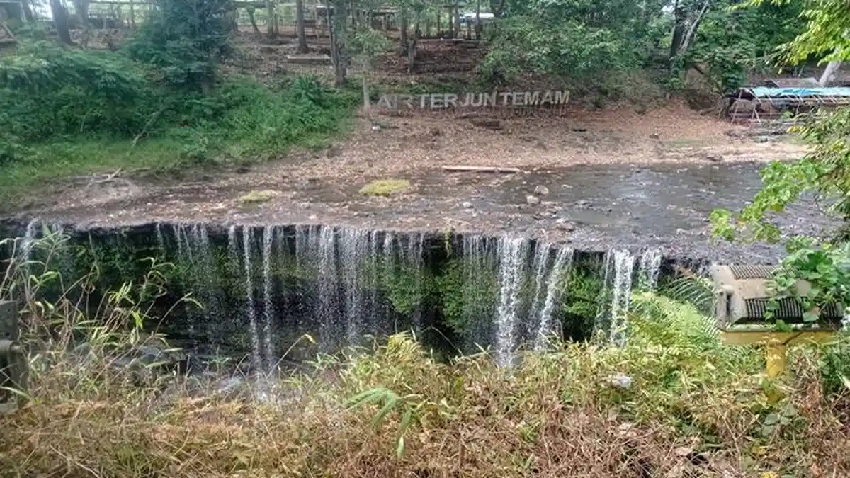 Objek Wisata Air Terjun Temam Lubuklinggau Sepi Pengunjung, Pengelola Ungkap Penyebabnya