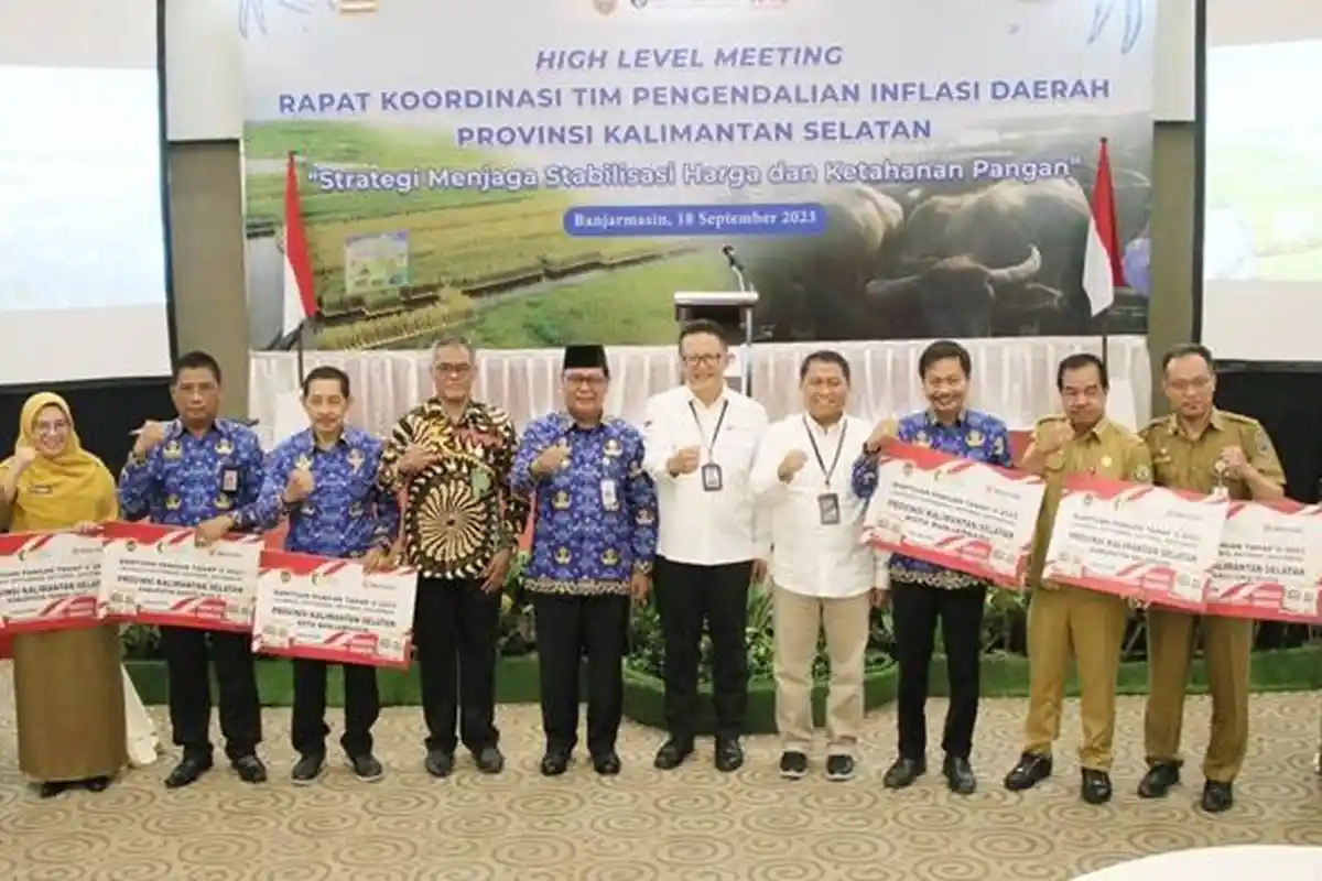 Antisipasi Risiko El Nino, Tim Pengendali Inflasi Kalsel Gelar Pertemuan di Banjarmasin