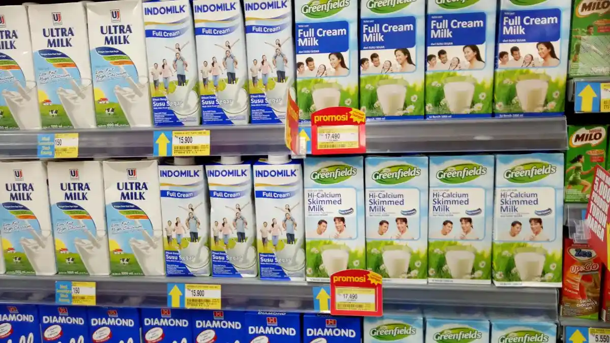 Produk Susu UHT Turun Harga di Hypermart