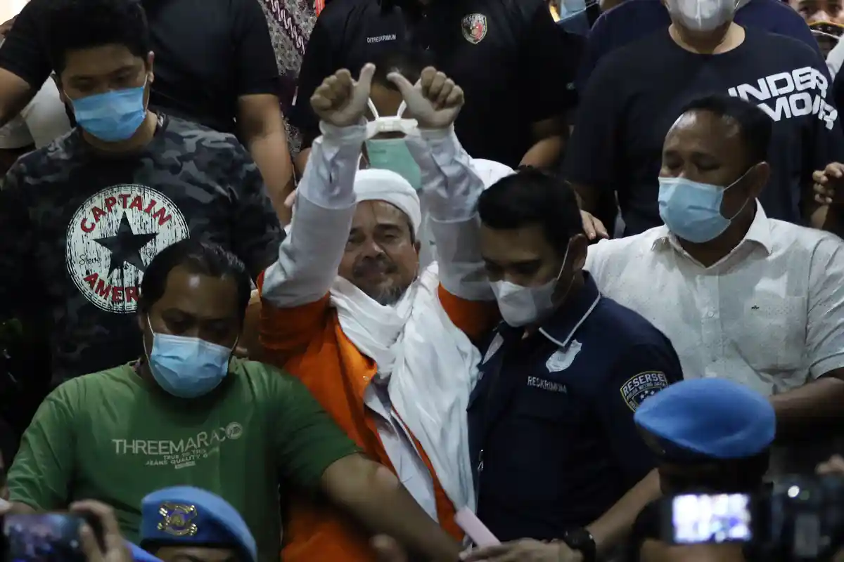 Rizieq Shihab Sendirian di Sel Ruang Tahanan Polda Metro Jaya