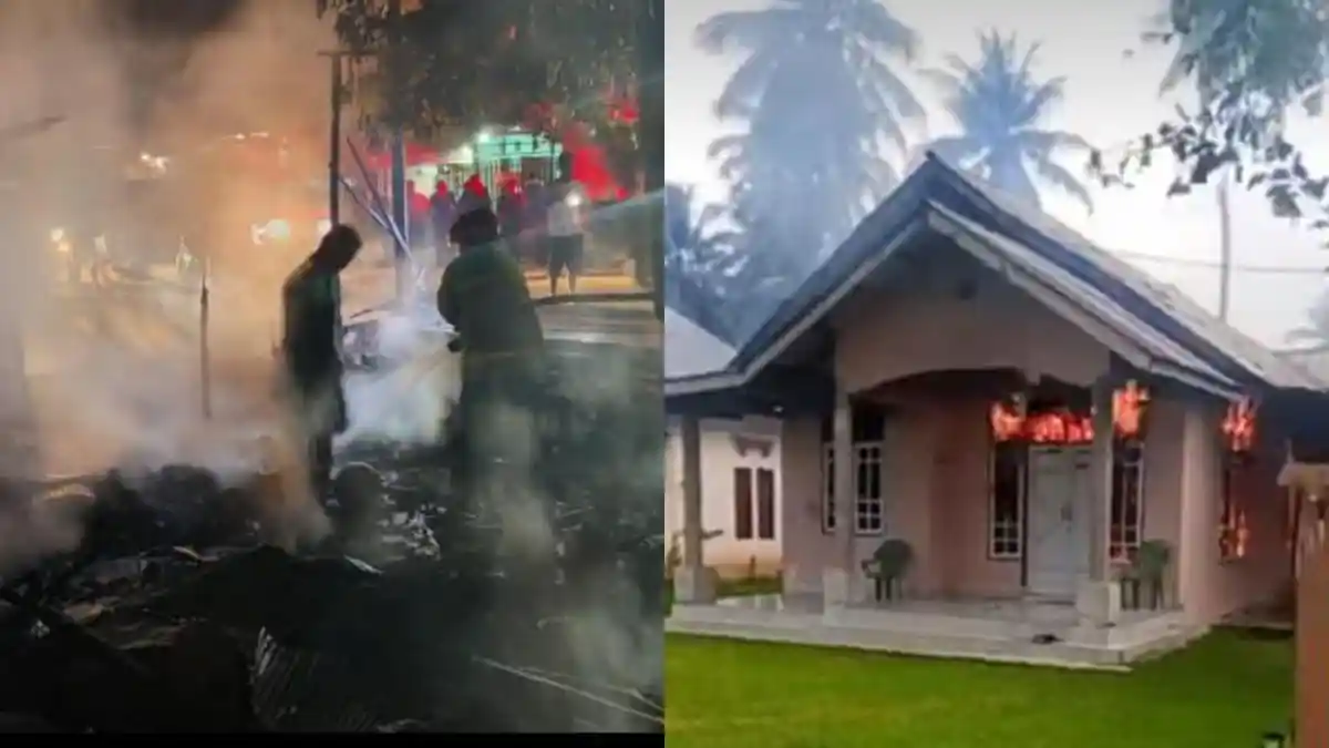 4 Kejadian Kebakaran Rumah di Gorontalo Dalam Seminggu Terakhir, Puluhan Jiwa 'Terlantar'