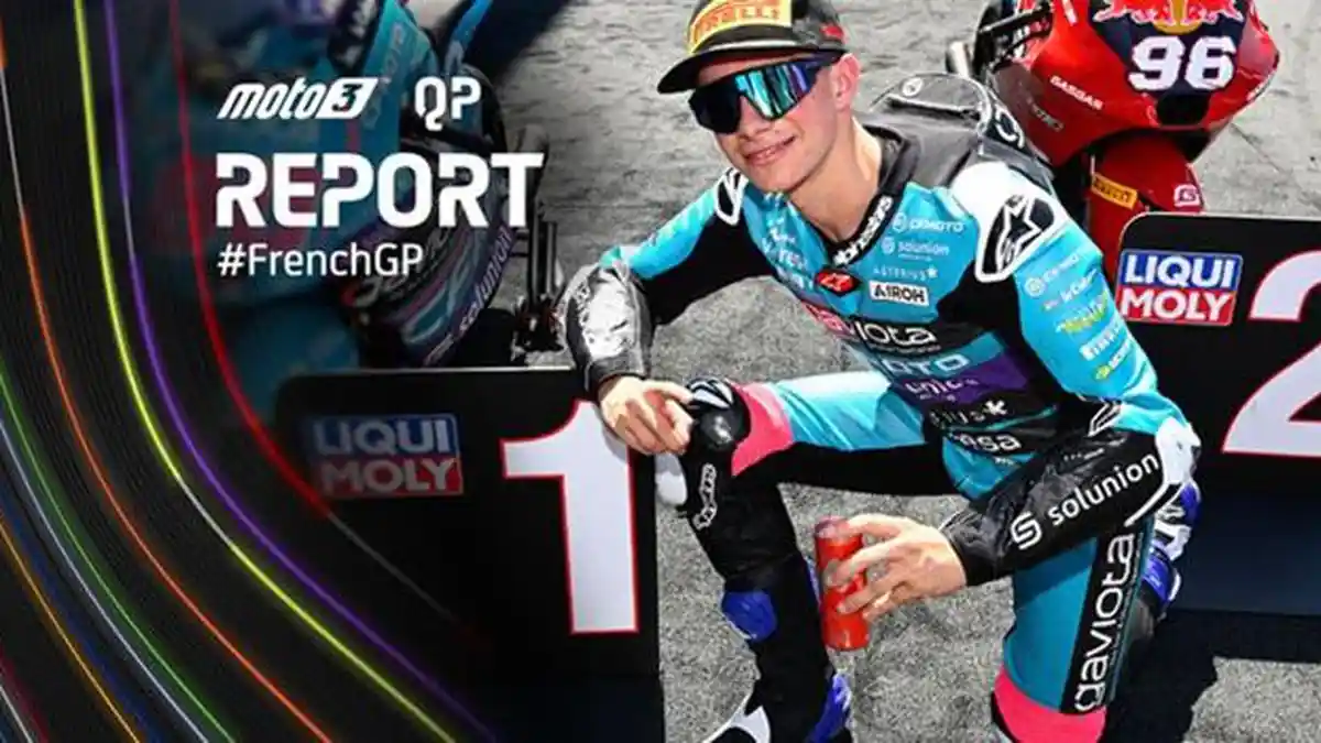 Live Hasil Moto3 Prancis 2024 Terbaru Hari Ini, Dominasi David Alonso Berlanjut di Le Mans