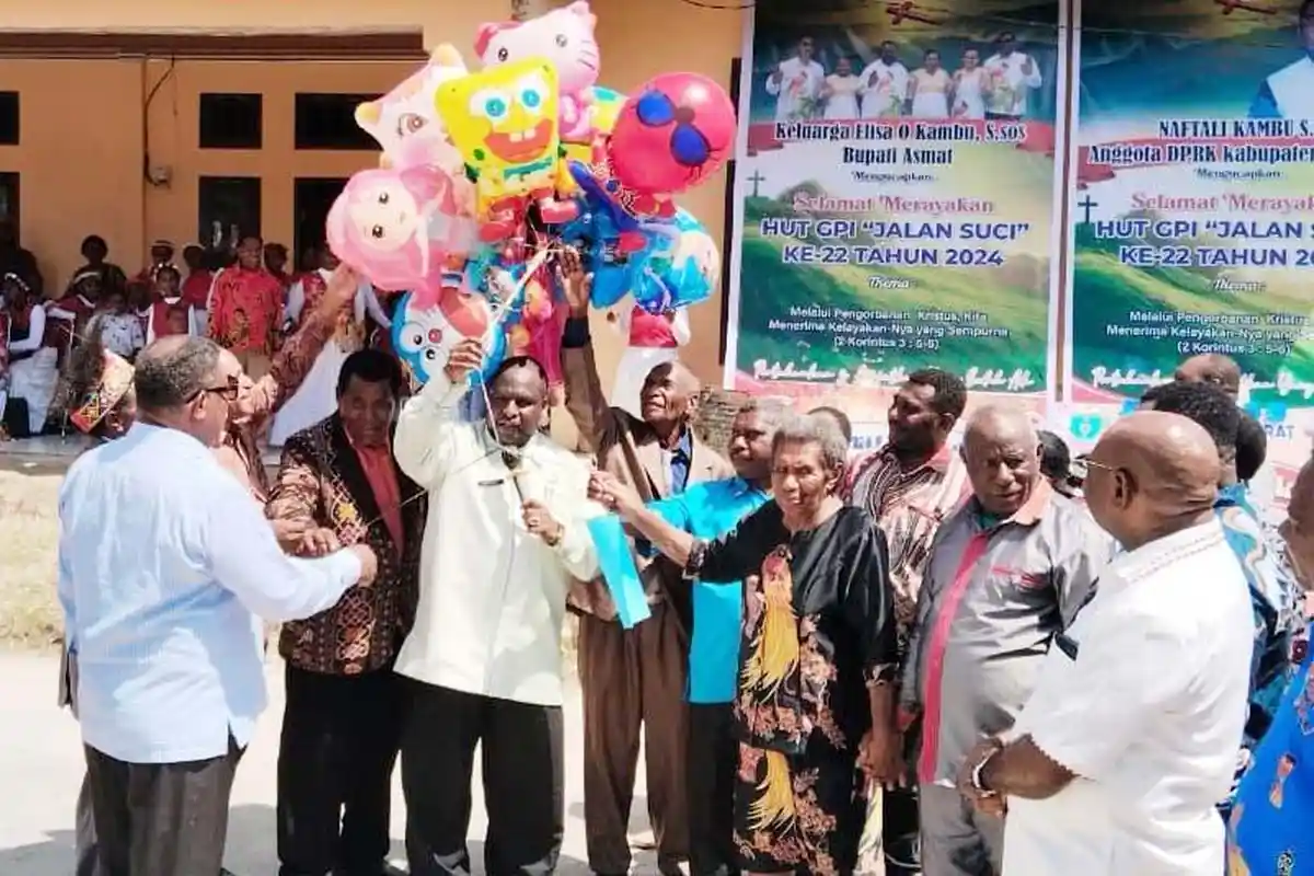 HUT ke-22 GPI Jalan Suci di Maybrat, Jemaat Diajak Pelihara Gereja sebagai Harta Terindah