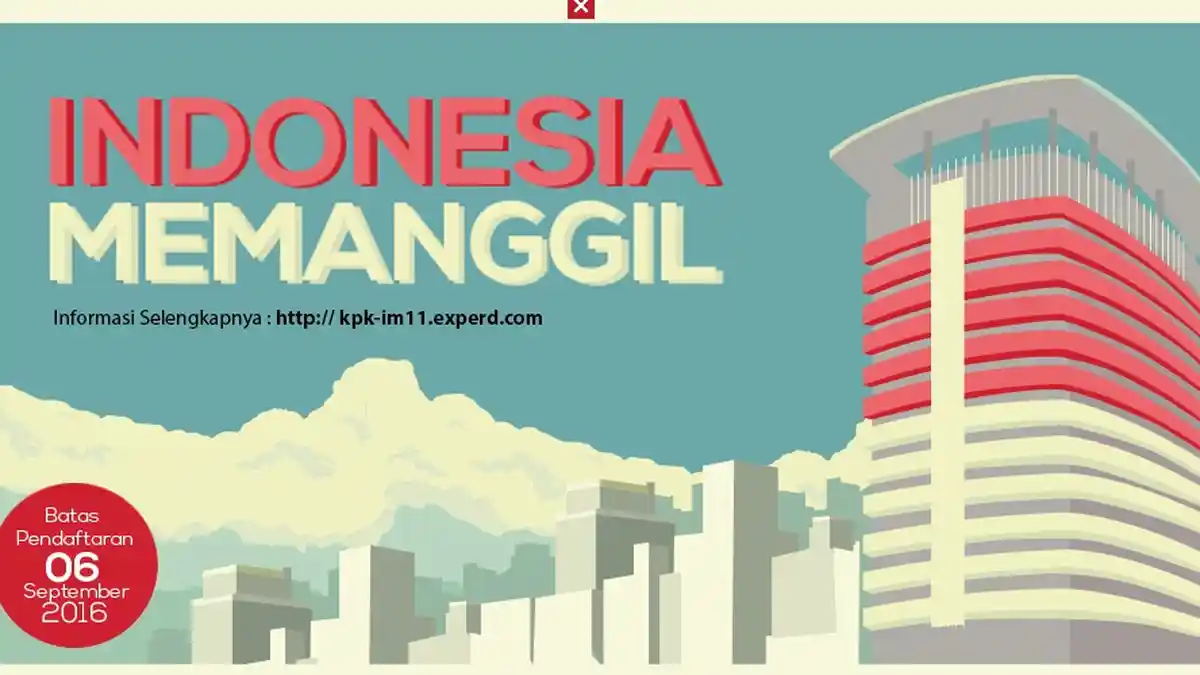 Ingin Berantas Korupsi? KPK Buka Lowongan Kerja, Ini Posisi yang Ditawarkan