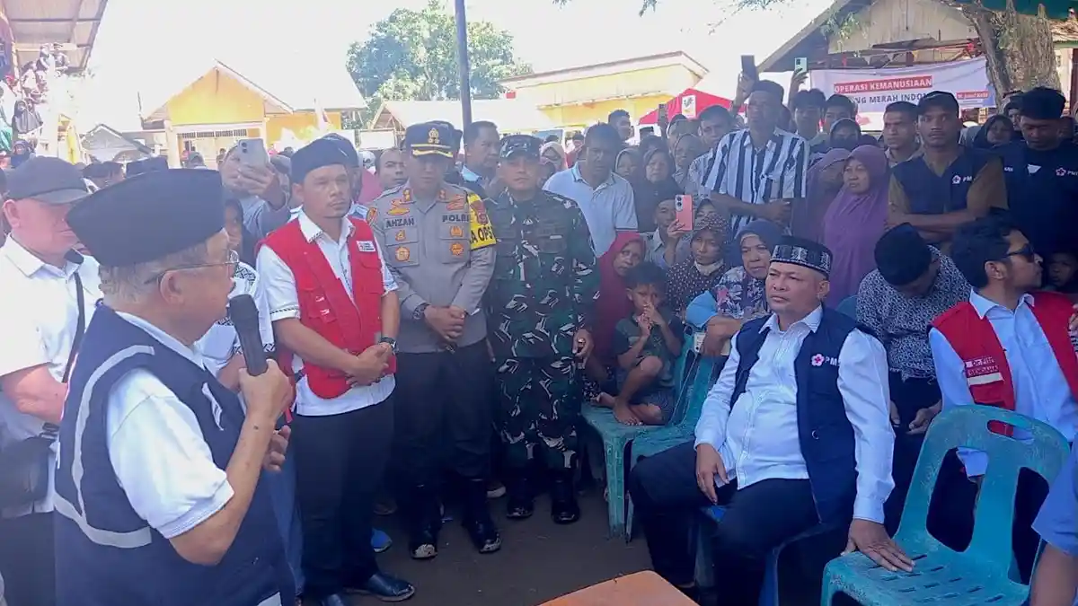 Eks Wapres JK: Bantuan Kemanusiaan Tak Perlu Dipersoalkan Selama Bertujuan Meringankan Beban Korban