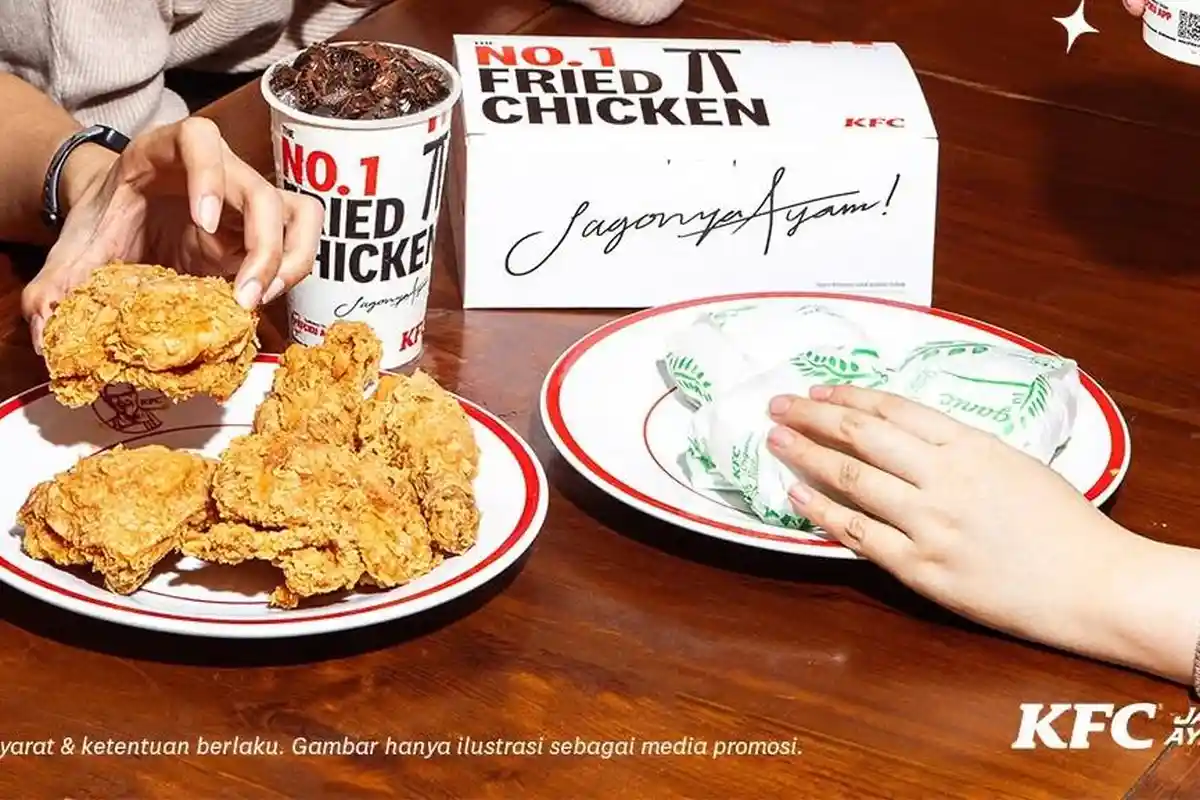 Promo KFC Hari Ini Desember Jelang Natal dan Tahun Baru, 5 Ayam dan 3 Nasi Cuma Rp 118.182