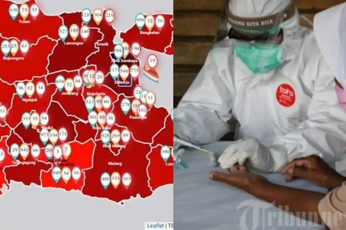 Covid-19 Jawa Timur Hampir Salip Wilayah Anies Baswedan, Anggota Khofifah Beber 2 Faktor Penyebab
