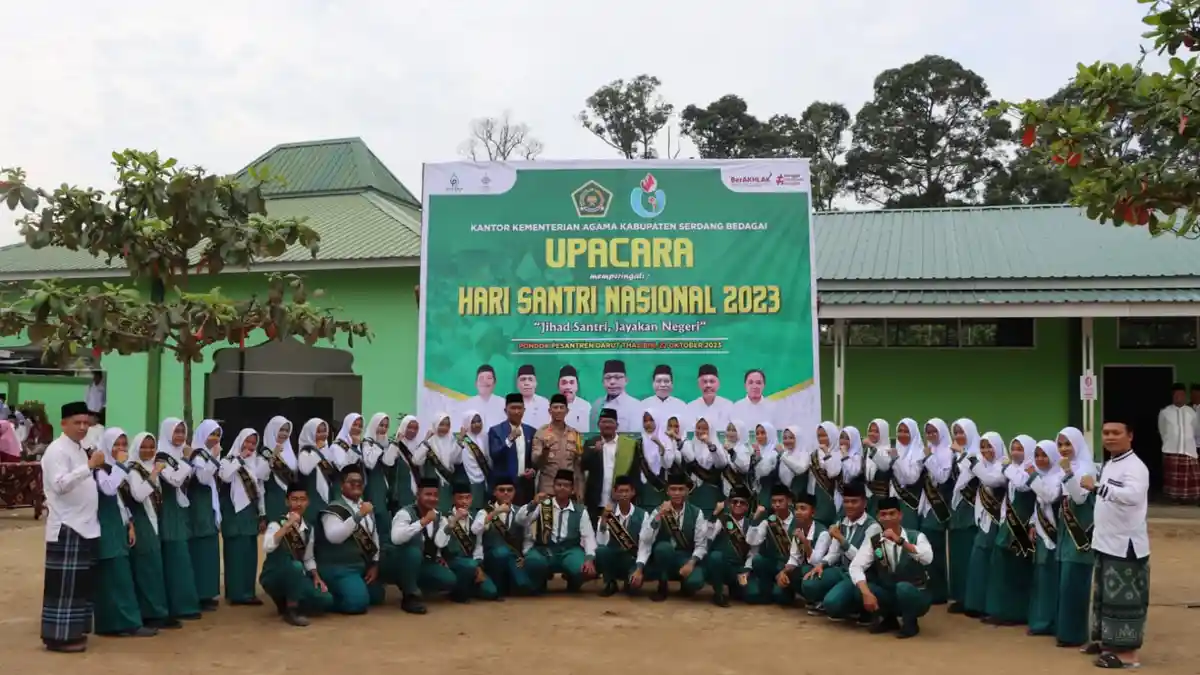 Kapolres Sergai Dukung Kegiatan Santri Bertema ‘Jihad Santri Jayakan Negeri'