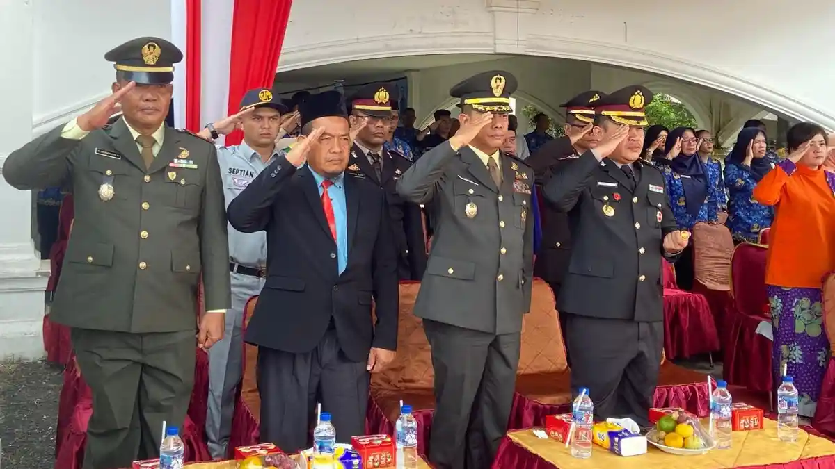 Kapolres Labusel Hadiri Upacara Harkitnas, Momentum Membangkitkan Kembali Semangat Nasionalisme