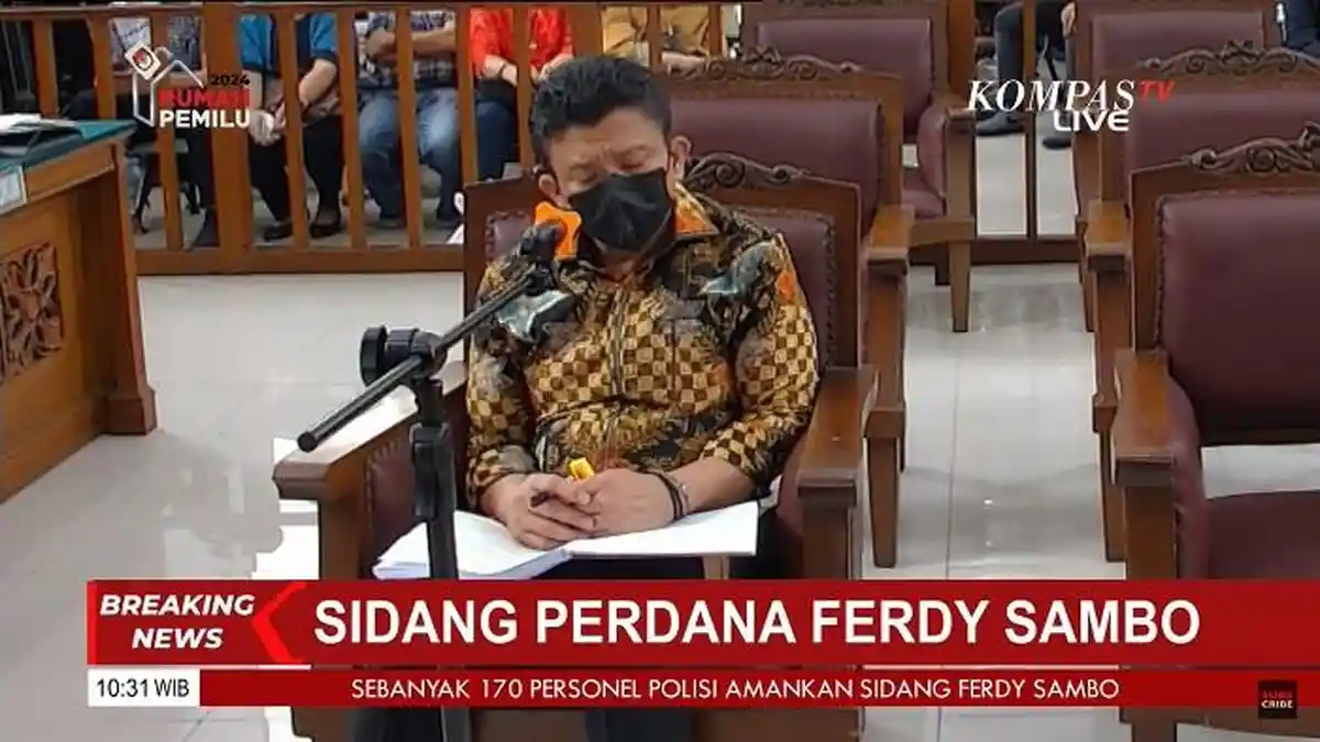 Sidang Ferdy Sambo, Bripka RR Diminta FS Tembak Brigadir J Sebelum Menyuruh Bharada E: Berani Tidak?