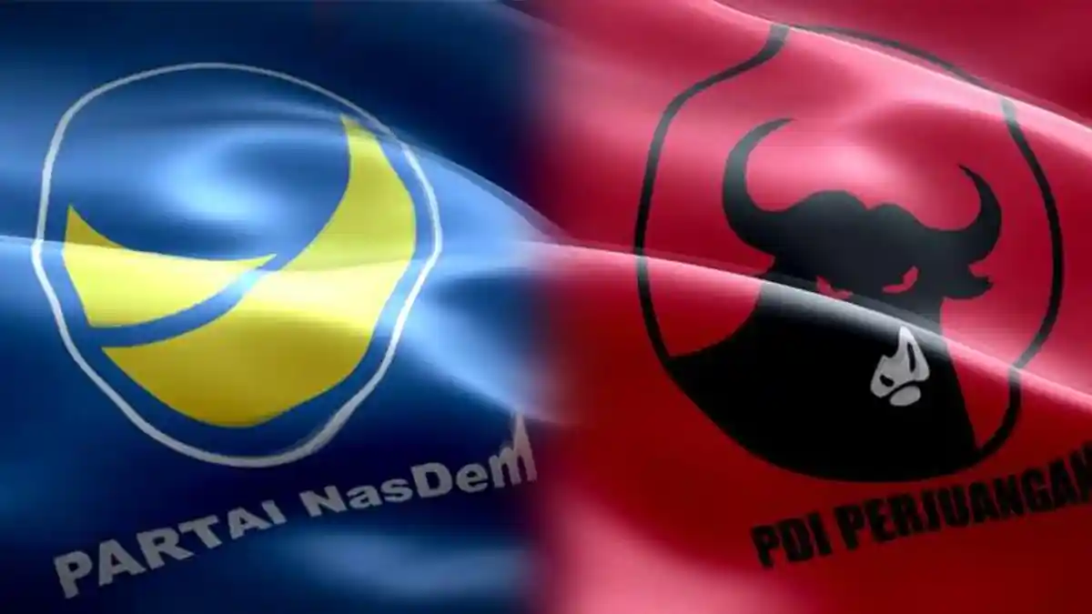 PDI-P dan Nasdem Siap Pecah Kongsi Pasca-dua Tokoh Ini Dipasangkan?