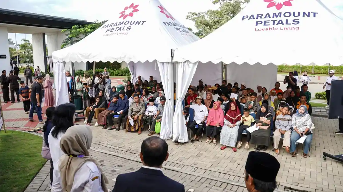 Peringati HUT ke-19, Paramount Enterprise Bagikan 560 Sembako dan Gelar Khitanan